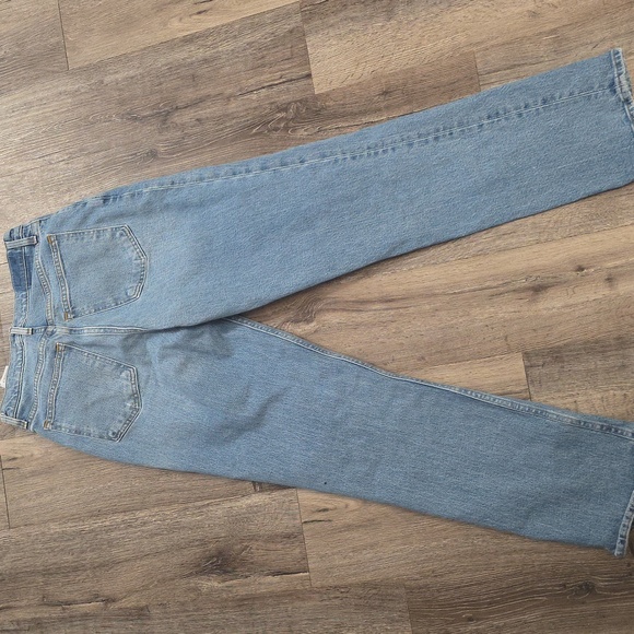 Abercrombie And Fitch Vintage 90's Straight Leg Ultra High Rise Jeans - Picture 8 of 9